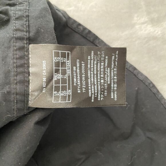 Guess Shirt Mens Extra Large Black Paisley Button Up Y2K Party Club Dancing - Picture 7 of 11